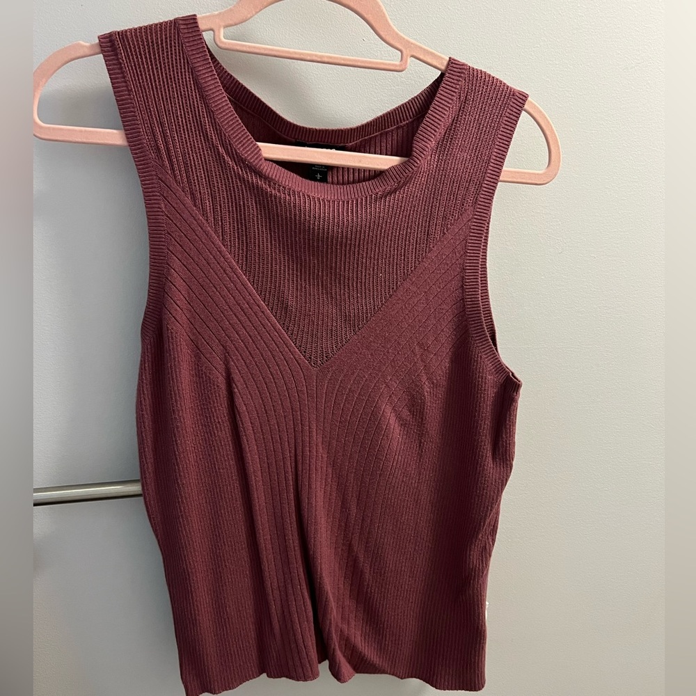 Express sweater tank- new with tags